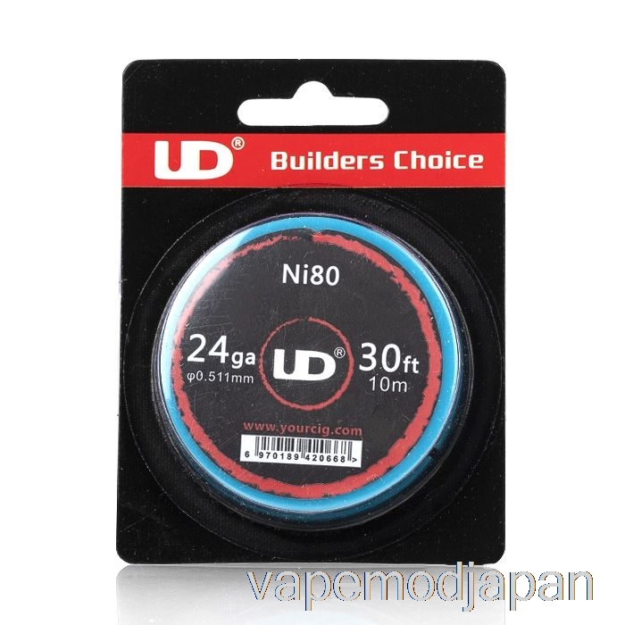 Vape Japan Ud Youde 抵抗線 24 Ga - ニクロム 80